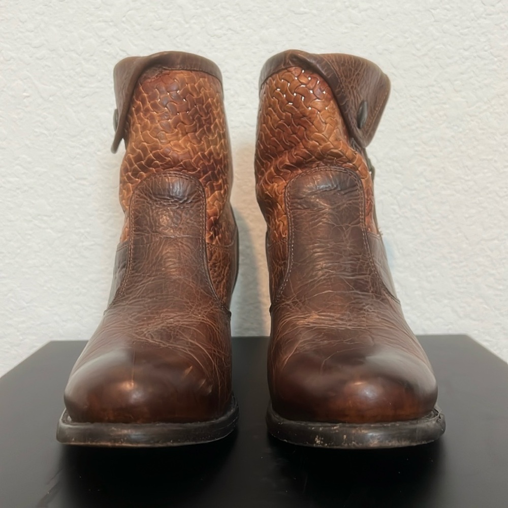 Sonora Isabella Leather Ankle Boots, 7B